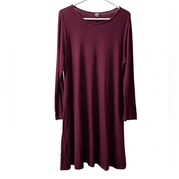 Old Navy Plush Knit Swing Dress - Size L